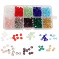thumbnail image 2 of Venta al por mayor de 500 piezas de facetadas de de 6 mm para fabricación con caja de CUTICAT Perlas rondelle facetadas, 2 of 8