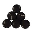 thumbnail image 3 of LOVIVER 6 Pcs Balles de Tennis 2,52 Pouces Dia Résistantes à l'Usure pour Sports de Raquettes Intérieur Extérieur Noir, 3 of 8