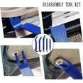 thumbnail image 1 of Kit d'Outils de Retrait de Garniture de Voiture 5 Pcs Panneau de Porte Outils de Retrait pour Réparation de Rembourrage Auto Tableau de Bord Console Audio Radio Installateur, 1 of 1