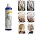 thumbnail image 5 of Champú morado con sulfatos para cabello rubio, plateado y platino. Neutraliza los tonos amarillos y cobrizos., 5 of 5