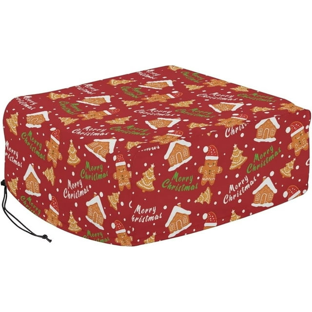 Christmas Decoration RV Air Conditioner Cover, Camper Trailer top Air Conditioner Protector Dustproof and UV Resistant RV Winter Accessories,Christmas Decor