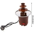 thumbnail image 3 of Juicer,Chocolate Fondue Enjoy Delicious Chocolate FConvenient And Fun: The CFF3BR 3 Tier Chocolate Fondue Allows You To Enjoy The Deliciousness Of Chocolatondue At Home, 3 of 4