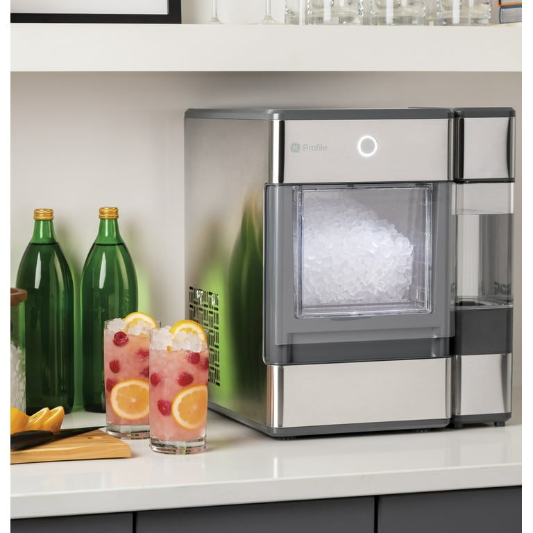 GE Profile™ Opal™ Nugget Ice Maker with Side Tank, Countertop Icemaker,  Stainless Steel 