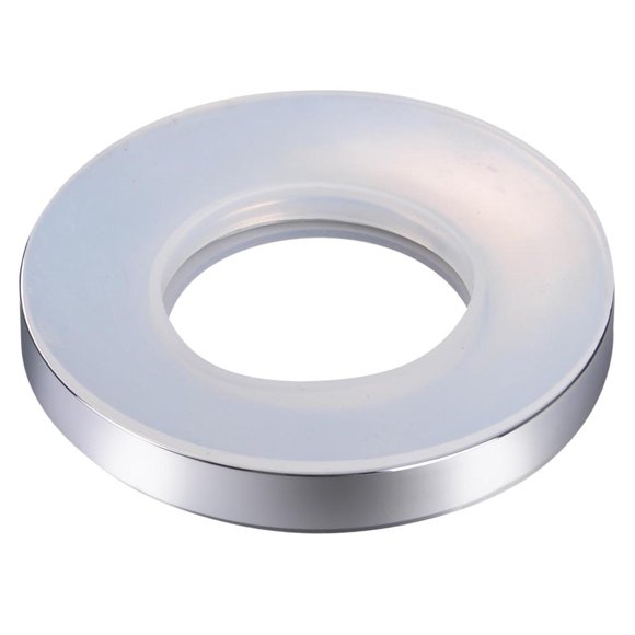 Novatto MR-001BN Bague de Montage en Laiton Massif avec Finition Nickel Brossé Convient à l'Ouverture d'Installation Standard de 1,5 Pouce