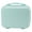 Greenish Blue, variant on NFTIGB 14 inches / 35.5 cm Cosmetic Bag Case ABS Delicate Fashionable Travel Toiletry Makeup Bag for Women Girl, Large Capacity Storage Organizer Box with Zipper, White