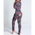 thumbnail image 1 of Mono de Navidad para mujer, ropa de dormir Sexy con solapa abierta en el trasero para adultos, mono, pijama Sexy de Navidad, camisón largo 2023, 1 of 4
