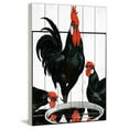 thumbnail image 7 of Marmont Hill "Journal Poultry 2" Painting Print on White Wood, 7 of 7