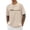 Khaki, variant on Milano Letter Graphic Tees for Men Summer Short Sleeve Crewneck Casual Italia Milan Travel T Shirts Streetwear
