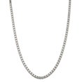 thumbnail image 6 of 925 Sterling Silver 4.5mm Box Chain 24 Inch, 6 of 7