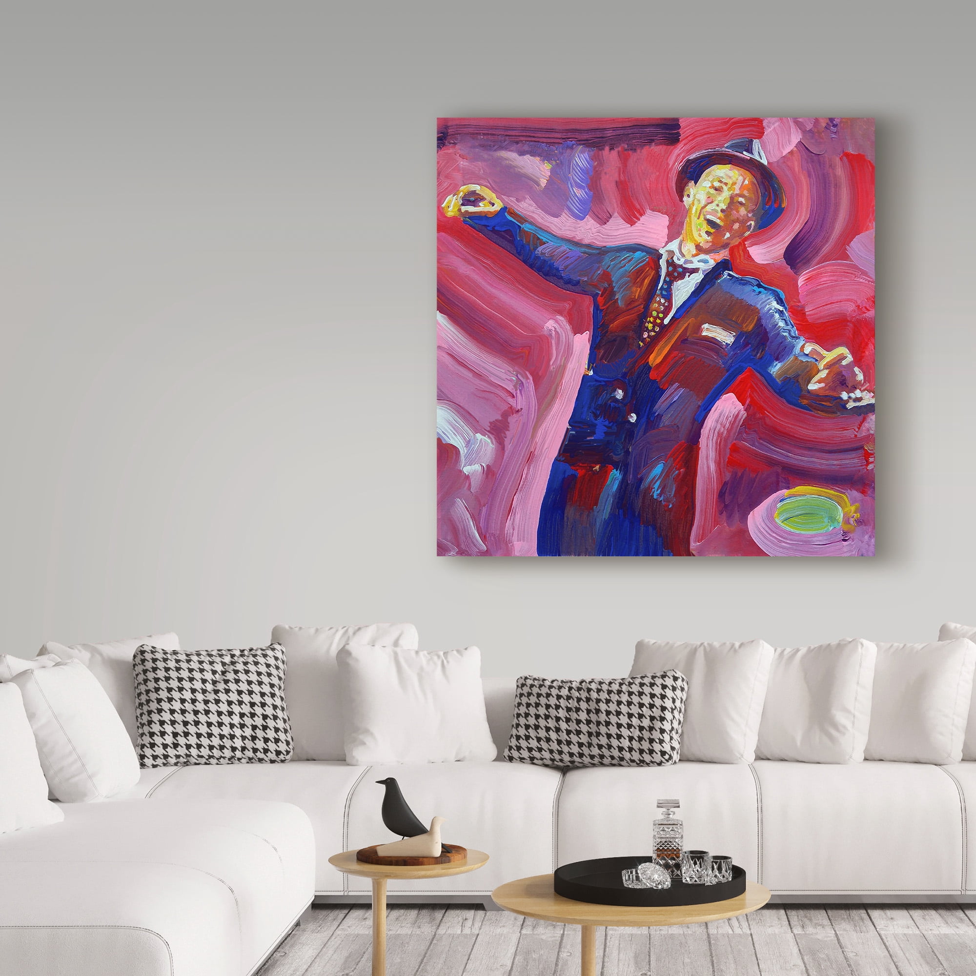 Trademark Fine Art 'Frank Sinatra' Canvas Art by Howie Green