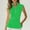 Green, variant on QUINDOS Tank Tops for Women Workout Yellow Summer Sports Breathable Mesh Tank Tops Zipper T-shirt Baseball Sports Shirt Top Camisoles for Women