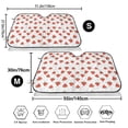 thumbnail image 7 of Lsque Hand Drawn Watermelon Car Windshield Sun Shade | Accordion Folding Style Auto Shade for Car Truck SUV Van | Blocks UV Rays Sun Visor Protector | Medium, 7 of 7