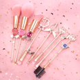 thumbnail image 3 of 8 Pcs Sailor Moon Makeup Brush Set Sakura Cosmetic Makeup Tool Sets, 3 of 4