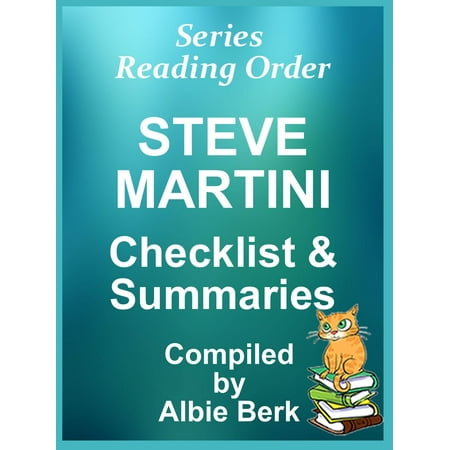 Steve Martini: Series Reading Order - with Summaries & Checklist - (Best Martinis To Order)