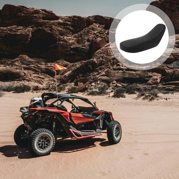 MLINS ATV Seats 2pcs Bike Seat Cushion ATV Quad Seat Pads Comfort Pad for Softener Riding