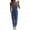 Blue#, variant on HAPIMO Sales Women One-Piece Jumpsuits Overalls Pocket Denim Jeans Bib Trousers Long Pants Dungarees with Drawstring Blue L