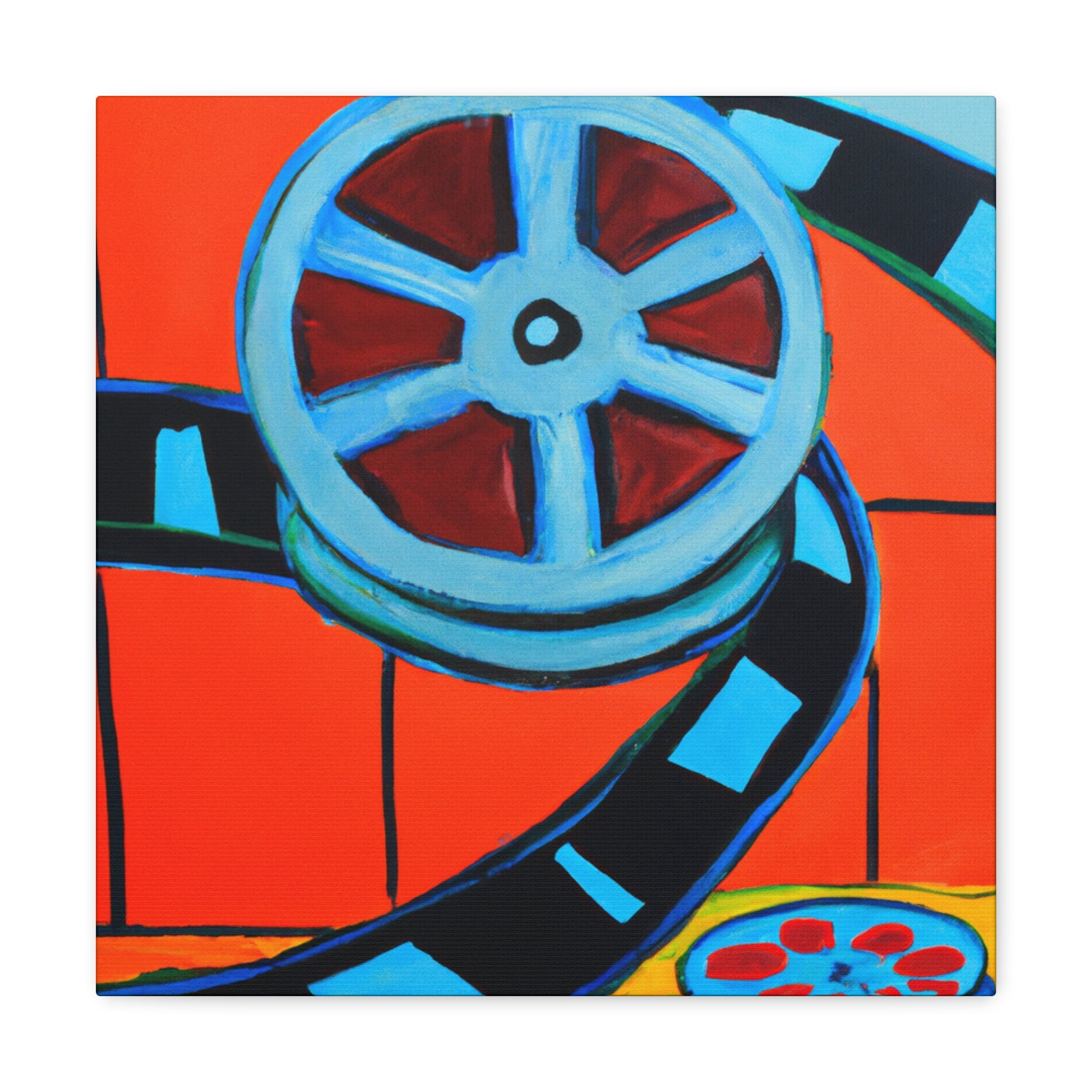 Movie Reel Reflection - Canvas