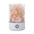 thumbnail image 1 of Jinsinto Natural Himalayan Salt Lamp, USB Powder Salt Crystal Rock Lamp Good, 1 of 5