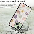 thumbnail image 6 of Dteck for iPhone 15 Plus Case Wallet with Card Holder,RFID Blocking PU Leather Floral Flower Pattern Flip Folio Kickstand Case with Double Magnetic Clasp,Colorful Flowers, 6 of 6