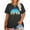 A-Grey, variant on Beach Shirts Women's Plus Size Graphic Tees Sunrise Sunset T-Shirts Casual Short Sleeve Vacation Tshirt