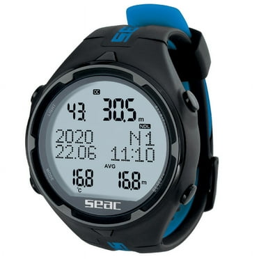 Seac Action Hr Computer One Size Black/Blue