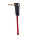 thumbnail image 3 of Cable de extensión de audio auxiliar de 1,2 m y 3,5 mm macho a macho para iPhone, iPod y teléfono móvil (rojo), 3 of 7