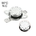 thumbnail image 2 of Uxcell Temperature Control Switch Thermostat 90°C 10A N.C 6.3mm Pin 2 Pack, 2 of 5