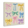 thumbnail image 3 of Stupell Industries Pretty Bows Differing Patterns Canvas Wall Art design by Jilly Jack Designs, 36 x 36, 3 of 7