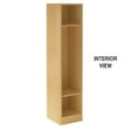 thumbnail image 4 of ID Systems Single Locker Storage, Locking Door, 72" High Upper and Lower Shelves-16" D x 18" W x 72" H, 4 of 4