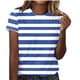 thumbnail image 1 of Tops de Algodón para Mujeres Impreso Cuello Redondo Mangas Cortas Casual, Camiseta para el Hogar Y el Uso Diario, 1 of 4