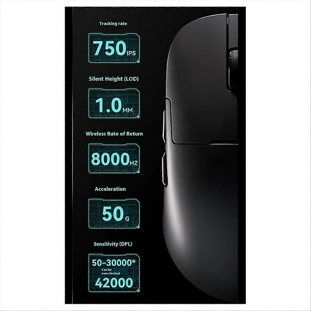 Ajazz AJ159 APEX Wireless Mouse Tri-Mode Bluetooth Pc Mouse Orange