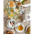 thumbnail image 4 of Orange Lemons Kitchen Dish Towels for Drying Dishes Set of 2, Summer Botanical Farmhouse Vintage Art Rustic Waffle Weave Microfiber Hand Tea Bathroom Towels Quick Dry & Absorbent Towel 15.7x23.6, 4 of 7