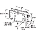 thumbnail image 2 of Roller Assembly Prime-Line, 3,2 cm de profundidad x 5 cm de largo, acero, 1 paquete, 2 of 3