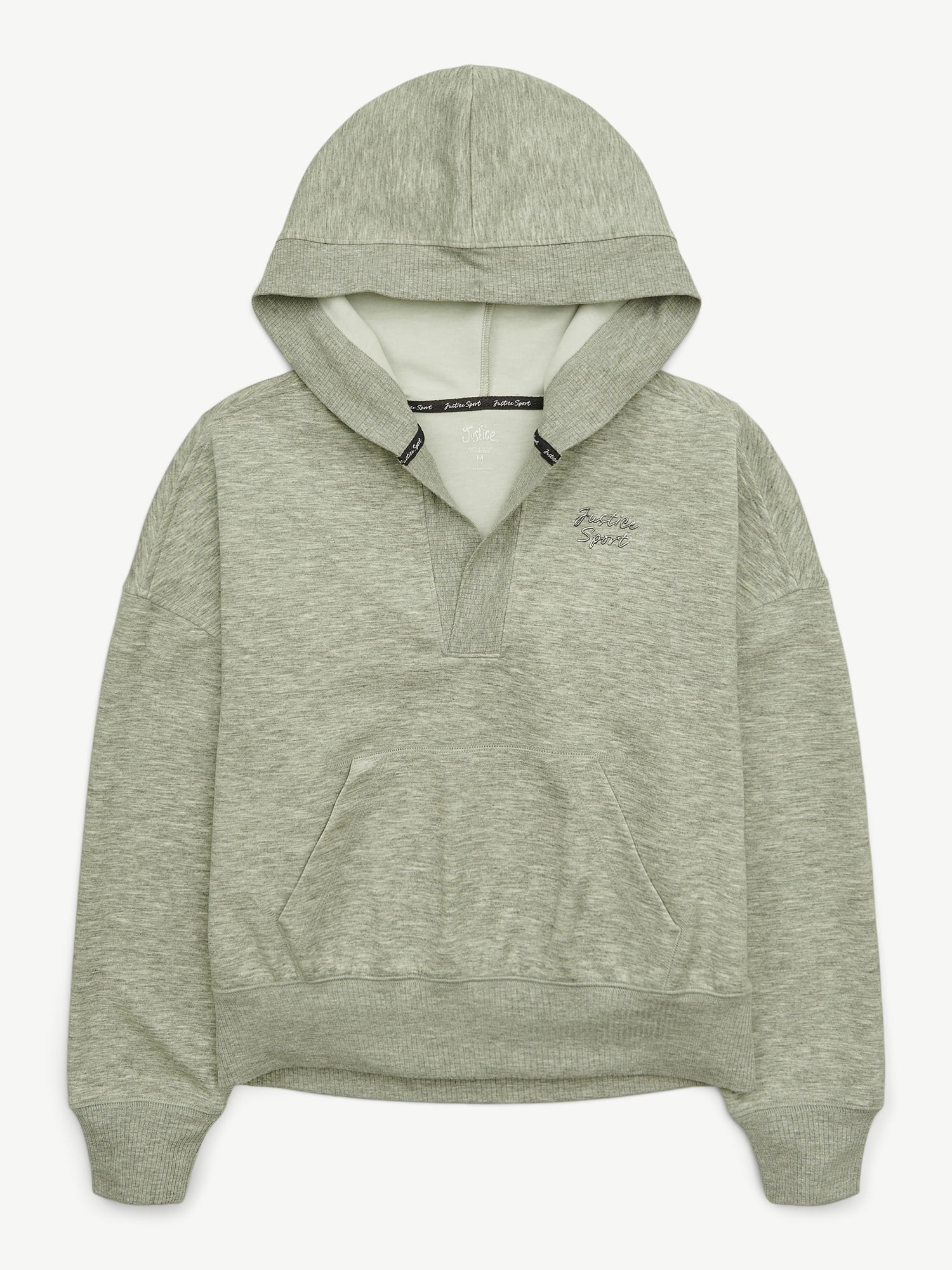 Justice Girls Rib Detail Hoodie, Sizes XS - XLP