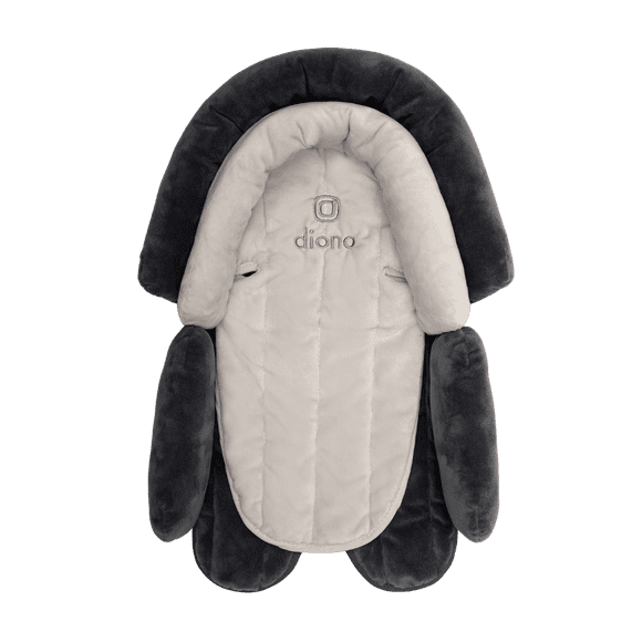 Diono Cuddle Soft 2-in-1 Baby Head Support Pillow, Gray/Artic