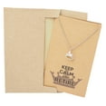 thumbnail image 2 of Quan Jewelry Queen's Retirement Gifts, Crown Pendant, Keep Calm and Retire Necklace and Greeting Card, 2 of 6
