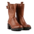 thumbnail image 2 of Sole Made In Italy Arezzo Heeled Biker Boots, 2 of 4