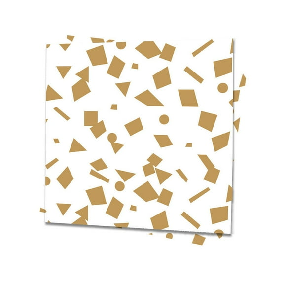 Dipak Servilleta Blanca Dorado16 Piezas