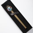 thumbnail image 2 of Rabbit Book Accessories: Lace Bookmark in Antique Bronze - a Gift for Book Lovers and Readers, 2 of 5