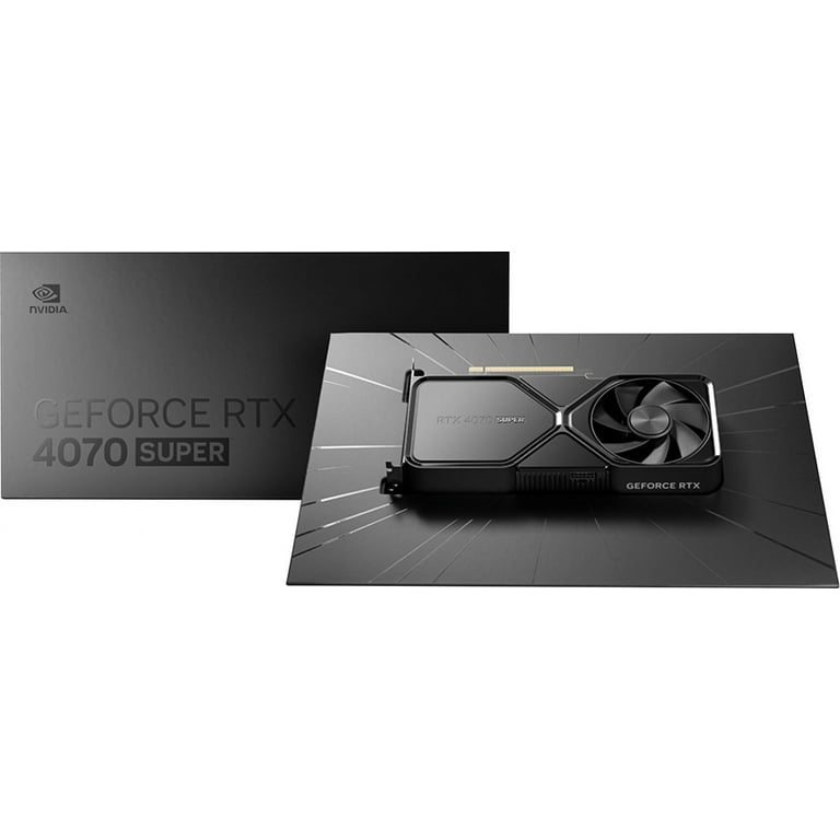 NVIDIA GeForce RTX 4070 SUPER GPU, 12GB GDDR6X Graphics Card NVIDIA GeForce RTX 4070 SUPER GPU, 12GB GDDR6X Graphics Card