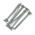thumbnail image 1 of Jardin, 30 Pcs Épingles en Acier Galvanisé Durables Réutilisables pour Désherber, Filet à Oiseaux, 1 of 7