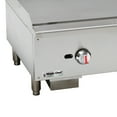 thumbnail image 2 of 36 in. Commercial Thermostatic Countertop Gas Griddle in Stainless Steel, 2 of 5