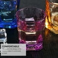 thumbnail image 4 of EXHUMKY 3Ud Vasos Para Whisky Y Vino En Acrílico Transparente Azul Para Bar Y Hogar, 4 of 8