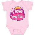 thumbnail image 3 of Inktastic Niece Gift I Love My Tia Girls Baby Bodysuit, 3 of 5