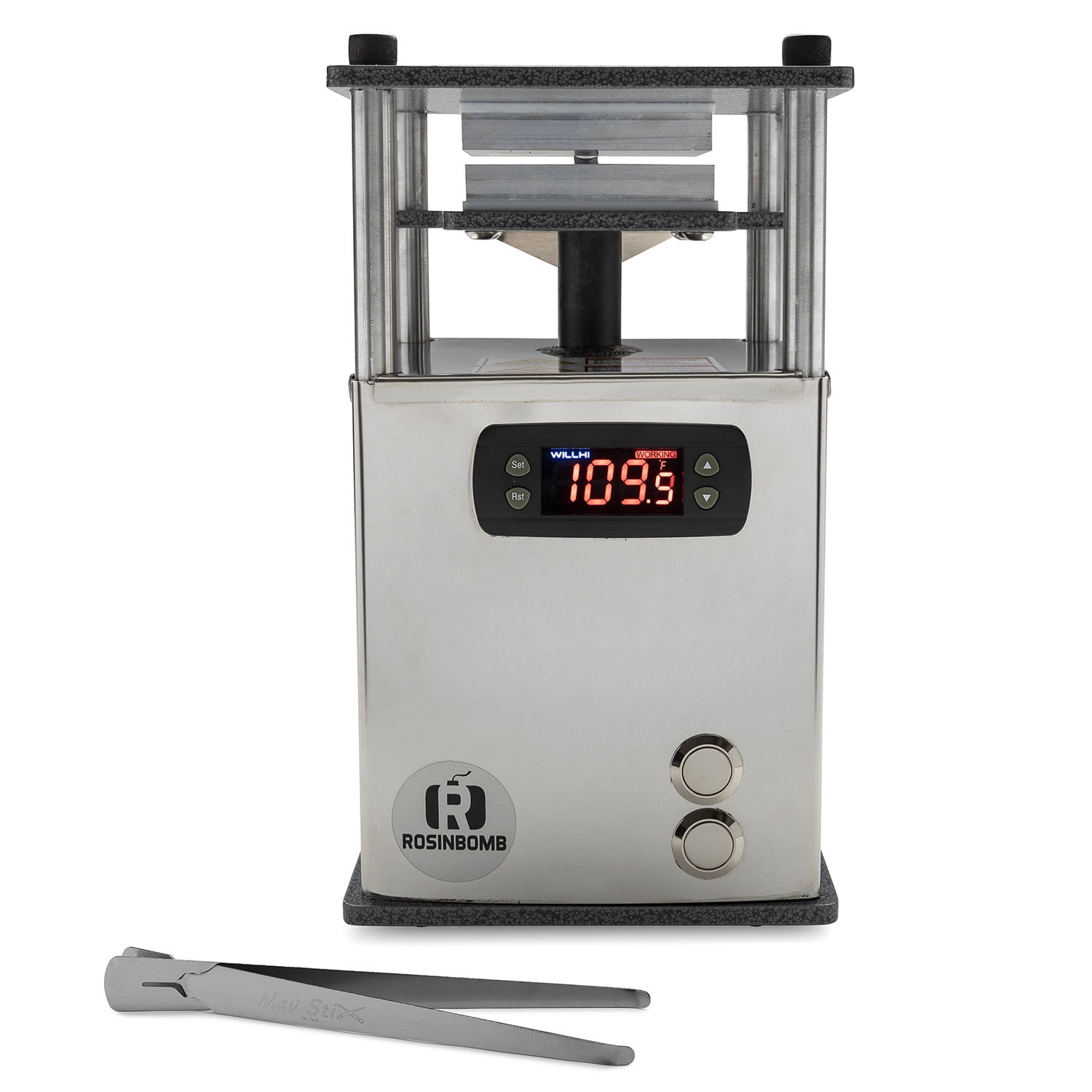 Rosinbomb Rocket Personal Electric Rosin Press (Limited Edition Mirror