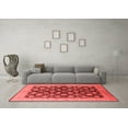 thumbnail image 3 of Ahgly Company Indoor Rectangle Oriental Red Industrial Area Rugs, 2' x 4', 3 of 4