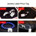 thumbnail image 2 of Jewelry Label Price Tag Thermal Printing Sticker Paper Self-Adhesive Waterproof Oil-Proof Tear Resistant Label Tape for DP23 Series Thermal Printer Label Maker Machine, 1 Roll 14x53mm 100 Sheets, 2 of 8
