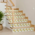 thumbnail image 6 of Mi Alma Vinyl Peel and Stick Lemon Rustic Sorrento L23 Backsplash Tile Stickers, White/Green/Yellow, 6" x 6" (24-Pack), 6 of 10