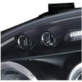 thumbnail image 6 of Halo Projector Headlight In Black Housing Clear Lens Made For And Compatible With 1996 - 1998 Honda Civic 96 97 98, 6 of 7