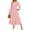 Pink, variant on Cyber**Monday ChaoHeng Fall Dresses for Women Women's Elegant Casual Long Sleeve Round Neck Shift Dress